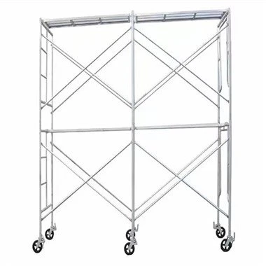 Stalen steiger met H-frame